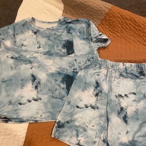 Two Piece Bike Short Set